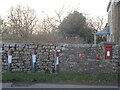 ST4249 : A wall in Stoughton Cross by Neil Owen