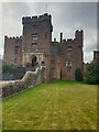 Powis Castle from the north