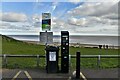 Lowestoft: Pay and display car park with a sea view