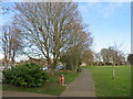 Path in Mellows Park, near Wallington