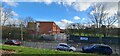 Rear Elevation (Slade Road) of Colley Lane School from Homer Hill Park