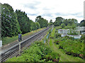 Railway west of bridge RDG1 3/54, Clockhouse Lane