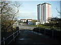 High Rise Flats and Nitshill Road