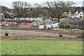 New housing construction on the edge of Cheddar