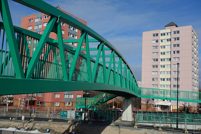 Porter Street footbridge, Hull © Paul Harrop :: Geograph Britain and ...