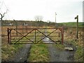 Gate at the start of a track