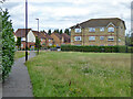 Path towards roundabout on Westmacott Drive, Feltham