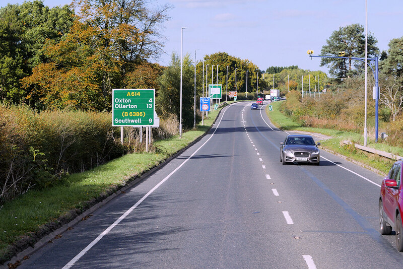 A60, Mansfield Road, north of Nottingham © David Dixon :: Geograph ...