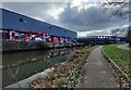 SK5805 : Morningside Arena along the Grand Union Canal by Mat Fascione