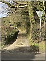 Narrow lane to Llangunnor