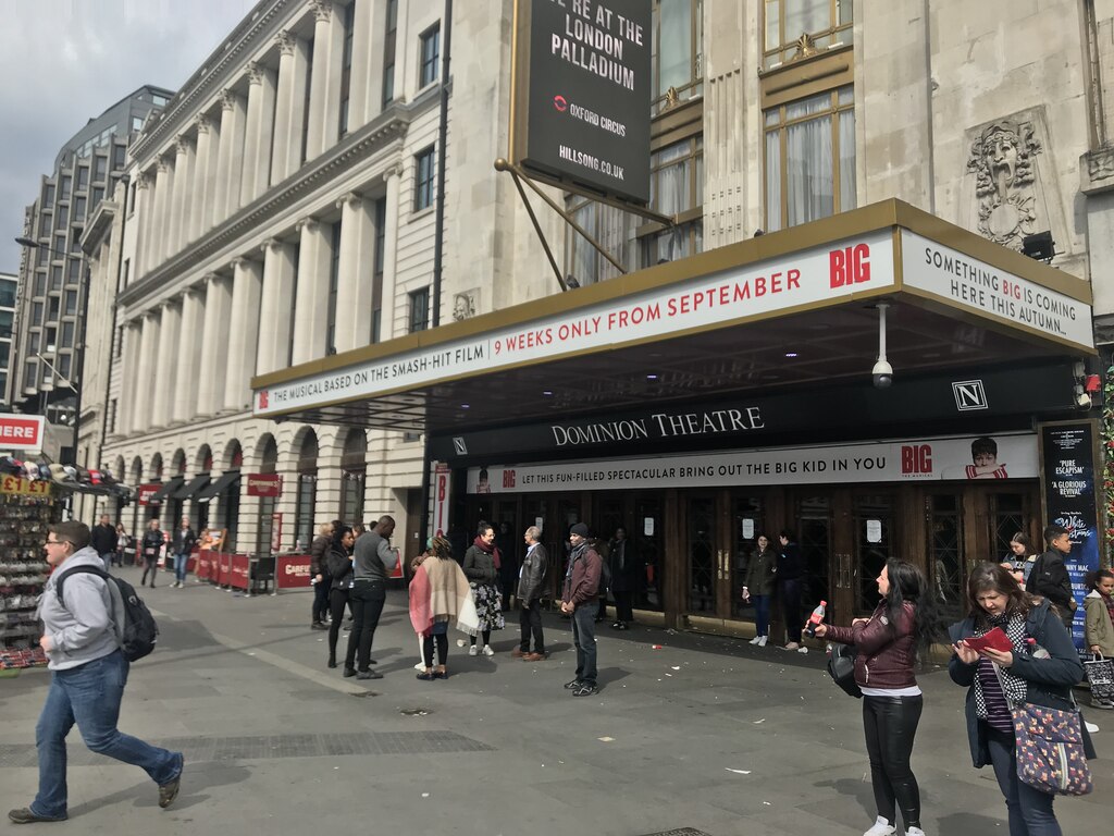 Dominion Theatre, Tottenham Court Road © Bryn Holmes Geograph Britain and Ireland