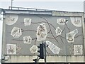 Rowland Emmett mural, Highfield Road car park