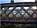 SJ8397 : Metrolink Viaduct at Castlefield (view from the 'Sky Park') by David Dixon