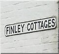 Finley Cottages sign