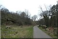 Greenway below Quarry Road