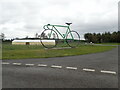 SN4100 : Monstrous bike at Pembrey Country Park by Eirian Evans