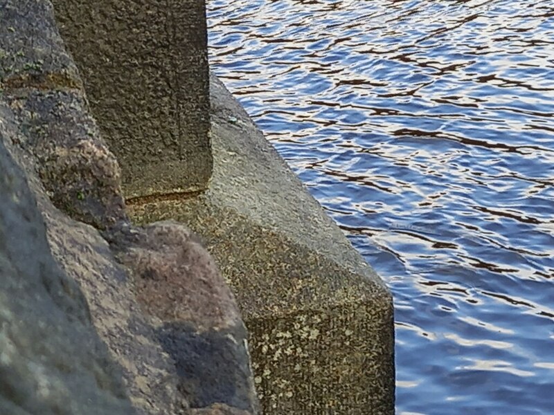 Lindley Reservoir Buttress Mel Towler Geograph Britain And Ireland