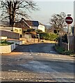 No Entry sign, Langstone Lane, Llanwern