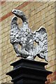 Eagle on a gate pier