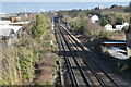 Railway tracks east towards Stone Crossing