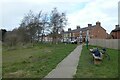 Benches in Millennium Green