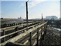 Wooden Walkway around Dismantled Coal Staith