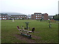 Exercise equipment off Queens Walk, Ledbury