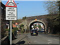 The bridge over the High Street