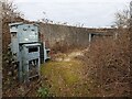 SU4964 : Disused electricity substation at Greenham Common by Oscar Taylor