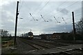 TransPennine service approaching Copmanthorpe Crossing