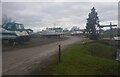 Island Way and boatyard, Tewkesbury