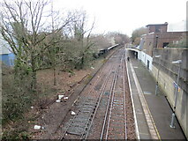 TQ1763 : Chessington South station by Malc McDonald