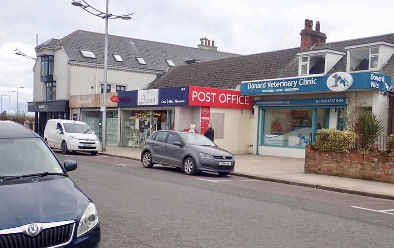 Donard Veterinary Clinic and the Post... © Eric Jones Geograph