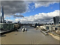 TQ3380 : River Thames by Anthony Foster