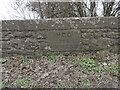 Old Bridge Marker on the A417