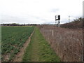 Footpath by the railway