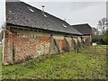 Braced wall at North Houghton Mill