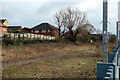 Waste land beside Kirkham and Wesham station