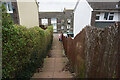 Path down to Lichfield Avenue, Torquay