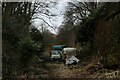 Abandoned Vehicles on the Former Ryburn Valley Branch Line