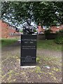 Alfred Fagon memorial, Grosvenor Road Triangle