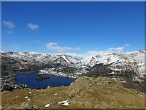 NY3405 : Grasmere from Loughrigg Fell by Oscar Taylor