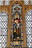 TM0458 : Stowmarket, St. Peter and St. Mary's Church: The South aisle, east end War Memorial Chapel created in 1921 by Michael Garlick