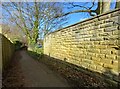 Chapel Allerton, track leading off Wood Lane