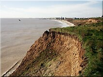 TA2068 : Coastal erosion, Sewerby Cliffs by JThomas