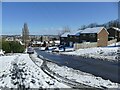 Snow on Snowden Crescent