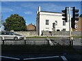 ST5779 : Brentry Lodge and a traffic light-controlled crossing, Henbury, Bristol by Ruth Sharville