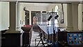 SO6040 : Camera equipment inside St. Mary the Virgin church (Stoke Edith) by Fabian Musto