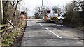 Rigton Crossing taking Dunkeswick Lane over the Leeds to York railway