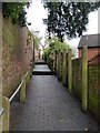 Ascending the Ebenezer Steps in Bridgnorth